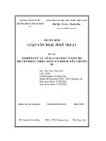 Khóa luận nghiên cứu và nâng cao chất lượng hệ truyền động nhiều động cơ trong dây chuyền in 