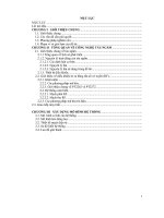 Khóa luận nghiên cứu, thiết kế mô hình tàu ngầm 