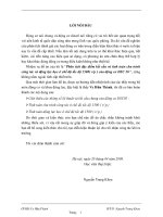 Khóa luận phân tích đặc điểm kết cấu và tính toán chu trình công tác và động lực học ở chế độ 1500 vòng phút của động cơ DSC50 