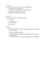 100 câu hỏi trắc nghiệm thường gặp trong bài thi kết thúc học phần môn kiểm toán tài chính có lời giải p2