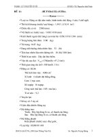 Tiểu luận Thiết kế xe ô tô Hyundai Elantra