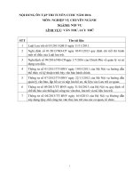 Tài liệu thi tuyển công chức ngành văn thư   lưu trữ tỉnh bà rịa   vũng tàu năm 2016 