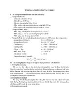 Tiểu luận tính toán kết cấu thép cầu truyền tải container 40t 