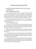 Tài liệu thi tuyển công chức ngành tư pháp tỉnh bà rịa   vũng tàu năm 2016 mục hành chính tư pháp 