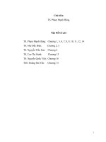 Tổng quát Luật Hình Sự Đại học Luật HN  Phần Chung