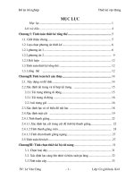 Khóa luận tính toán, thiết kế thang nâng xây dựng tải trọng nâng 500kg, chiều cao nâng 25m 