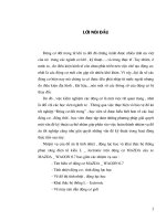 Khóa luận Tính nhiệt, động lực học và khai thác hệ thống phun xăng điện tử kiểu L - Jectronic trên động cơ MAZDA của xe MAZDA WAGON 0.7