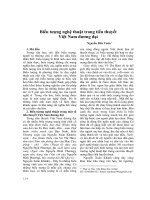 Biểu tượng nghệ thuật trong tiểu thuyết việt nam đương đại