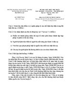 ĐỀ 2 LUẬT dân sự 1 2016