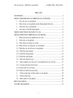 Tiểu luận thiết kế cơ cấu phanh cho xe tải trên cơ sở tiêu chuẩn ECE r13 