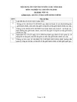 Tài liệu thi tuyển công chức ngành nội vụ tỉnh bà rịa   vũng tàu năm 2016 mục quản lý địa giới hành chính 