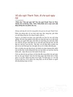 Về cầu ngói thanh toàn, đi chợ quê ngày hội