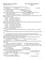 DE CUONG ON TAP MON TIN HOC 12   HKI