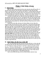 Khóa luận thiết kế cần trục chân đế kiểu mâm quay sức nâng q=16t (kiểu KIROV) 