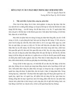 Rèn luyện tư duy phản biện trong học sinh sinh viên