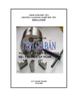 GIÁO TRÌNH TIỆN CƠ BẢN