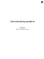 Giáo trình thương mại điện tử