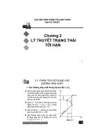 Bài giảng cao học: Các mô hình phân tích địa kỹ thuật (chương 2)