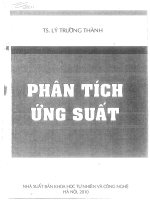 Giáo trình: Phân tích ứng suất  Lý Trường Thành