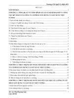 Thực trạng kế toán tập hợp chi phí và tính giá thành sản phẩm của công ty cổ phần xây dựng và sản xuất Việt Cường