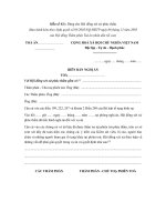 Mẫu 02c - Biên bản nghị án