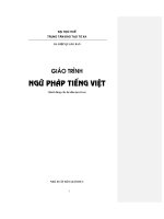 Ngữ Pháp Tiếng Việt Phần 1