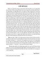 Giải pháp nhằm hoàn thiện hạch toán chi phí sản xuất và tính giá thành sản phẩm xây lắp tại Công ty cổ phần xây dựng số 1 – Vinaconex 1
