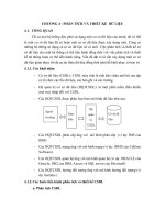 phân tích và thiết kế cơ sở dữ liệu