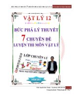 Tổng hợp lý thuyết và công thức môn lý ôn thi đh   nguyễn đức thuận 