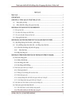 Khóa luận tính toán thiết kế hệ thống sấy vỉ ngang sấy thóc, 5 tấn một mẻ 