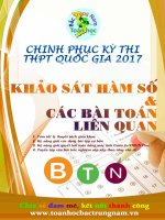 Chinh phuc ky thi THPT quoc gia môn toán 2017 quyen b