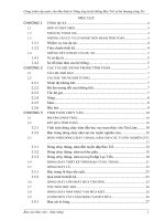 Thuyết minh dự án: Hệ thống cấp nước cho khu kinh tế Vũng Áng từ hồ Rào Trổ và hồ thượng sông Trí