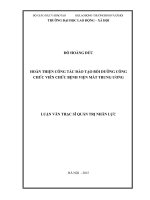 Hoàn thiện công tác đào tạo bồi dưỡng công chức, viên chức bệnh viện mắt trung ương merged 