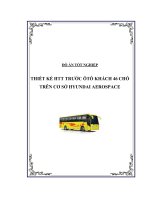 Khóa luận thiết kế hệ thống treo trước ôtô khách 46 chỗ trên cơ sở hyundai aerospace 