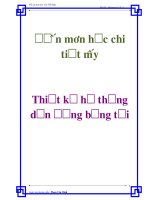 Tiểu luận thiết kế hệ thống dẫn động băng tải 