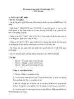 Đề cương ôn tập tuyển viên chức ngành kế toán 2014