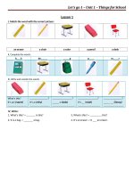 bai tap bo tro lets go 1  unit 1