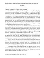 Quy hoạch phát triển sản xuất nông nghiệp, thủy sản và muối tỉnh Nam Định giai đoan 2010 – 2020, tầm nhìn 2030