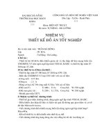 Thiết kế hệ SCADA điều khiển giám sát và thu thập dữ liệu mạng biến tần UNIDRIVE V3 ngôn ngữ lập trình VISUAL BASIC