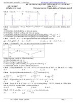 Đề thi thử thpt quốc gia 2017 trắc nghiệm toán trường thpt bảo lộc   lâm đồng 
