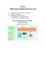 Khóa luận phân loại sản phẩm theo mã vạch