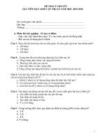 đề thi giáo viên mầm non giỏi cấp trường 