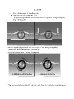 Tiểu luận quá trình lựa chọn loại vật liệu cho 1 chi tiết sao cho đúng với yêu cầu làm việc 