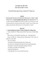 Dự án đổi mới học tập trong hành vi tổ chức tại công ty cổ phần cầu 3 thăng long 