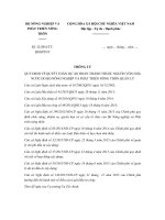 Thông tư 32/2016/TT-BNNPTNT quy định về quyết toán dự án hoàn thành thuộc nguồn vốn nhà nước