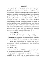 BTN Dân sự: Giải quyết tình huống tranh chấp quyền sử dụng đất