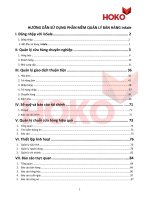 HƯỚNG DẪN SỬ DỤNG PHẦN MỀM QUẢN LÝ BÁN HÀNG