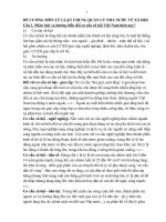 ĐỀ CƯƠNG môn LÝ LUẬN CHUNG QUẢN LÝ NHÀ NƯỚC VỀ XÃ HỘI