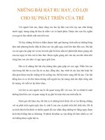 những bài hát ru con hay