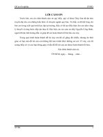 Đồ án tốt nghiệp Máy và thiết bị chế biến thủy sản Thiết kế công nghệ và nhà máy chế biến cá Tra Fillet đông lạnh công suất 20 tấn thành phẩm ngày